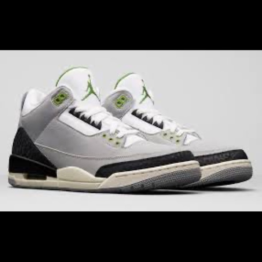 Jordan retro 3 chlorophyll